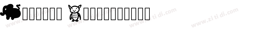 Dingbat Regular字体转换